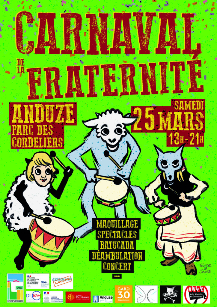 Carnaval de la Fraternité 2023 — affiche