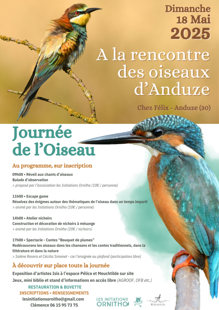 Journée de l’Oiseau 2025 — affiche